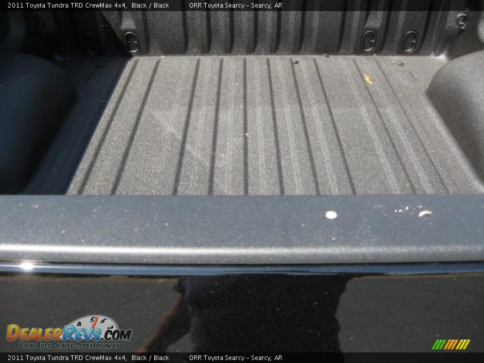 2011 Toyota Tundra TRD CrewMax 4x4 Black / Black Photo #12