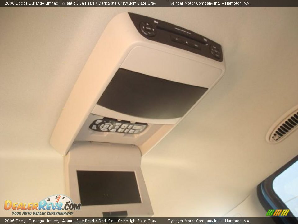 2006 Dodge Durango Limited Atlantic Blue Pearl / Dark Slate Gray/Light Slate Gray Photo #12