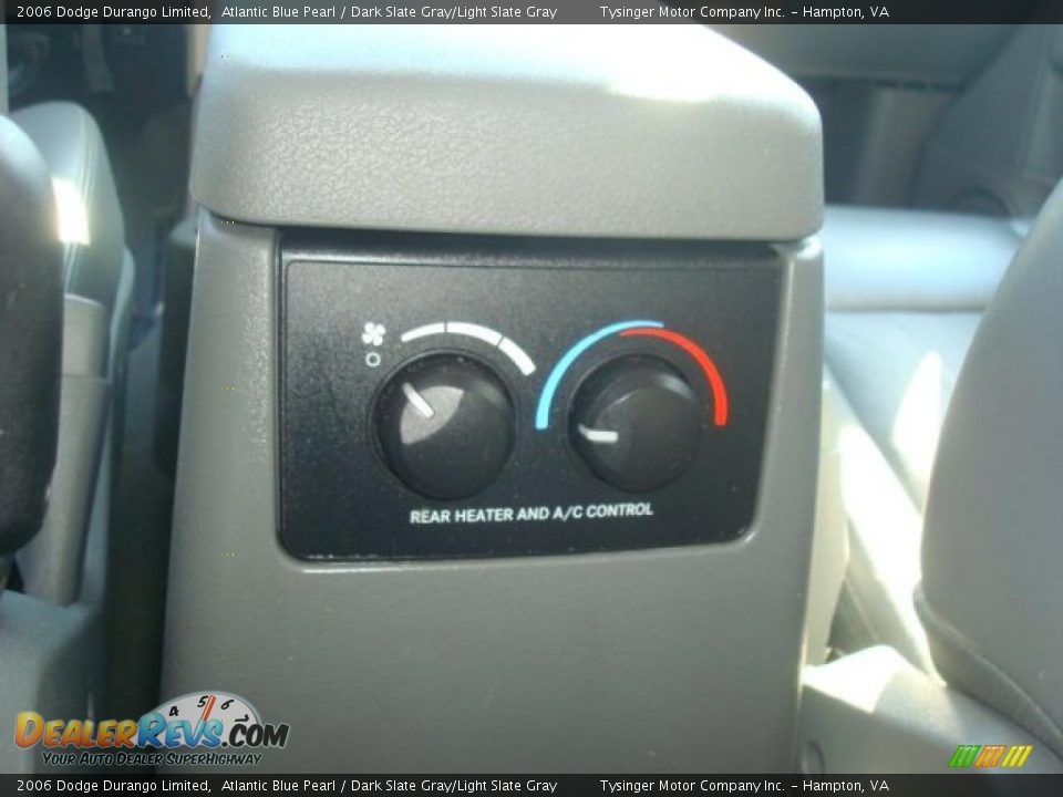 2006 Dodge Durango Limited Atlantic Blue Pearl / Dark Slate Gray/Light Slate Gray Photo #13