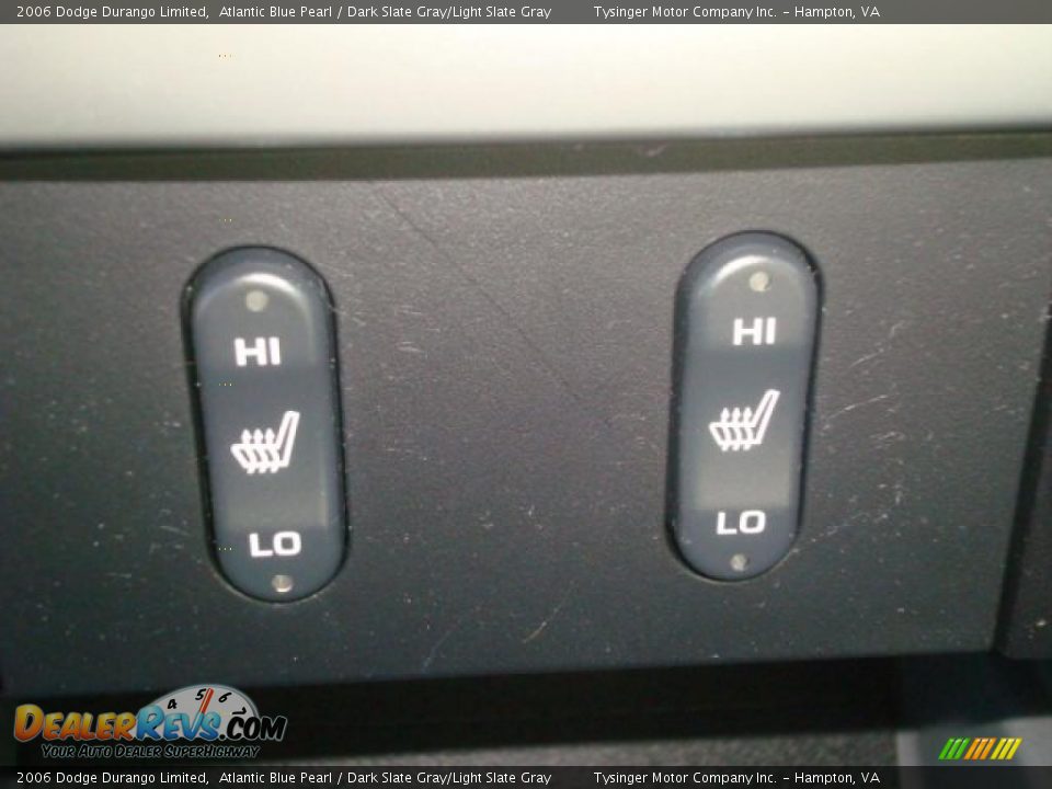 2006 Dodge Durango Limited Atlantic Blue Pearl / Dark Slate Gray/Light Slate Gray Photo #18