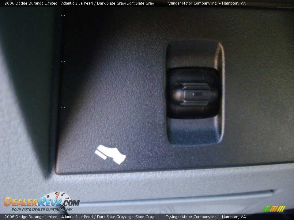 2006 Dodge Durango Limited Atlantic Blue Pearl / Dark Slate Gray/Light Slate Gray Photo #21