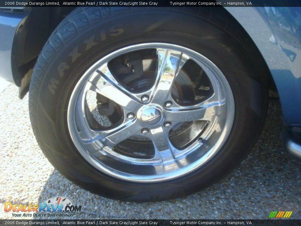 2006 Dodge Durango Limited Atlantic Blue Pearl / Dark Slate Gray/Light Slate Gray Photo #23