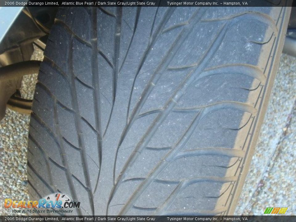 2006 Dodge Durango Limited Atlantic Blue Pearl / Dark Slate Gray/Light Slate Gray Photo #24