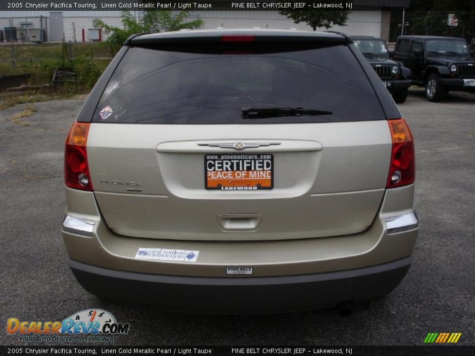 2005 Chrysler Pacifica Touring Linen Gold Metallic Pearl / Light Taupe Photo #5