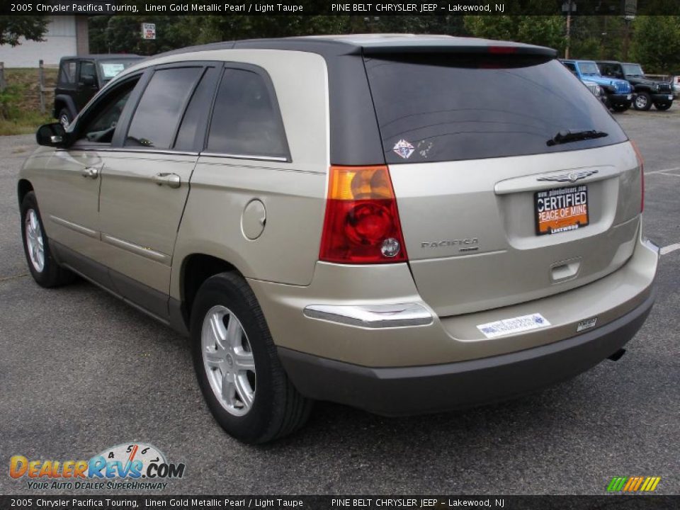 2005 Chrysler Pacifica Touring Linen Gold Metallic Pearl / Light Taupe Photo #6