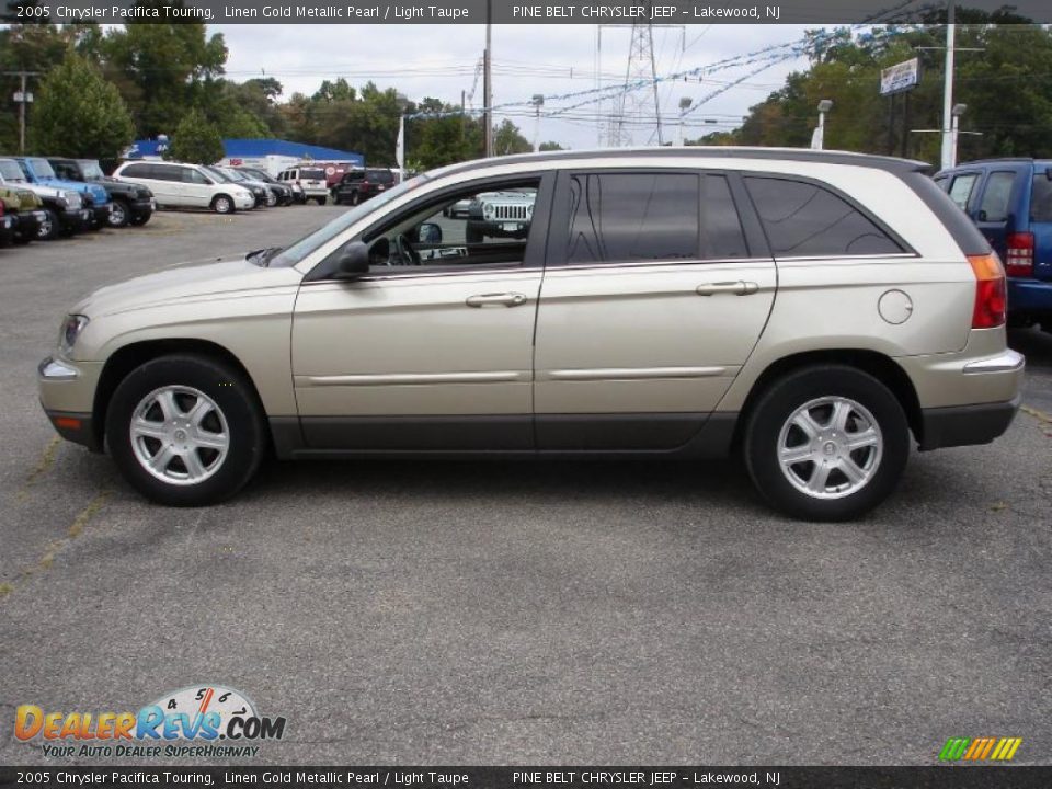 2005 Chrysler Pacifica Touring Linen Gold Metallic Pearl / Light Taupe Photo #9