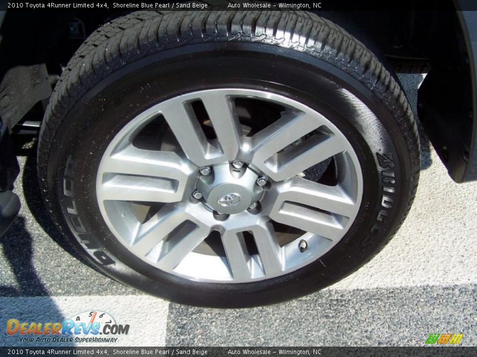 2010 Toyota 4Runner Limited 4x4 Shoreline Blue Pearl / Sand Beige Photo #4