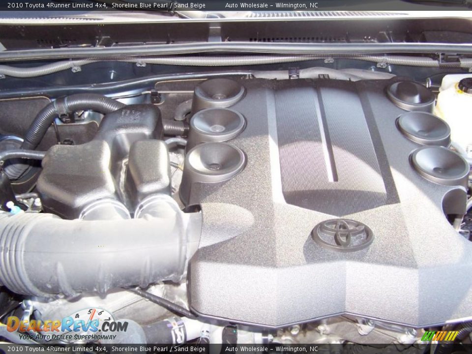 2010 Toyota 4Runner Limited 4x4 Shoreline Blue Pearl / Sand Beige Photo #6