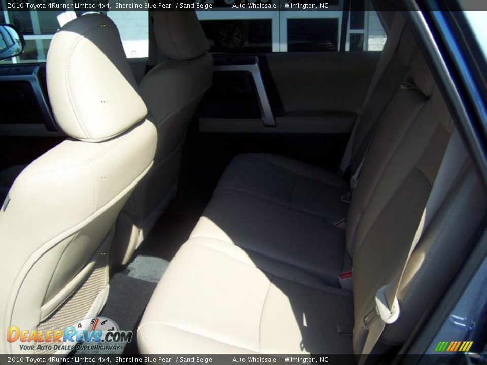 2010 Toyota 4Runner Limited 4x4 Shoreline Blue Pearl / Sand Beige Photo #7