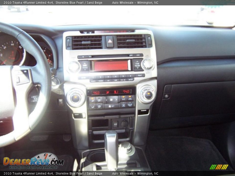 2010 Toyota 4Runner Limited 4x4 Shoreline Blue Pearl / Sand Beige Photo #8