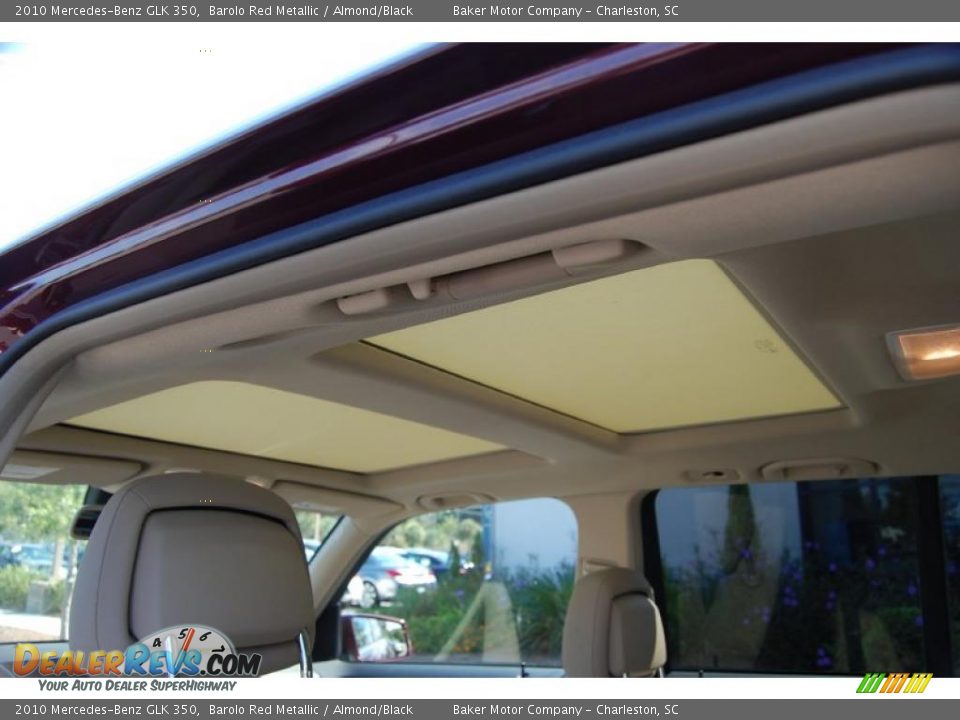 2010 Mercedes-Benz GLK 350 Barolo Red Metallic / Almond/Black Photo #4