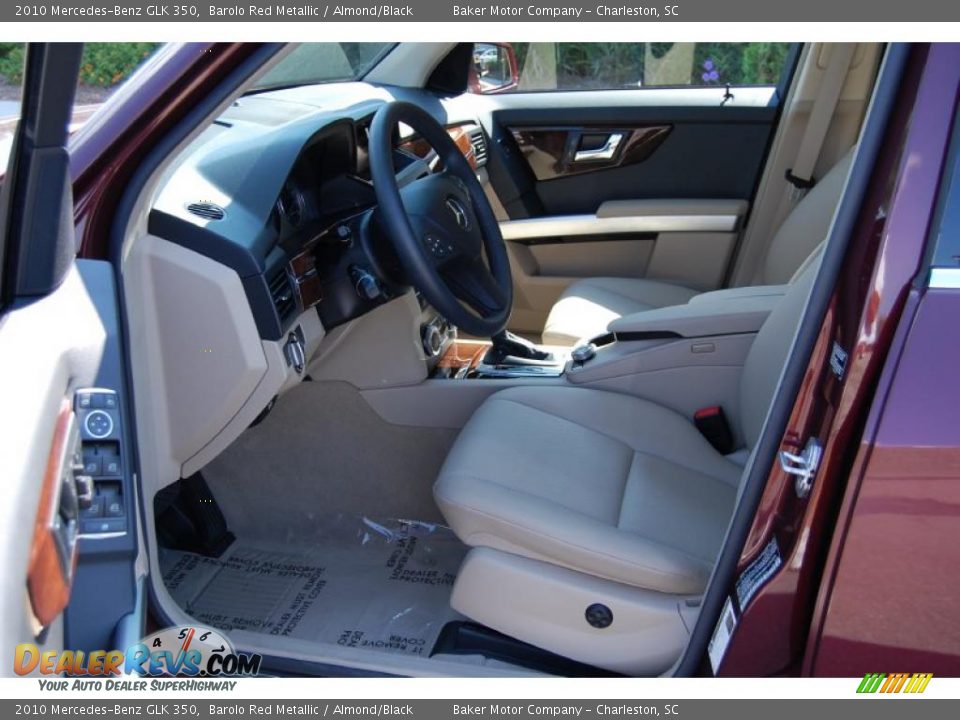 2010 Mercedes-Benz GLK 350 Barolo Red Metallic / Almond/Black Photo #5