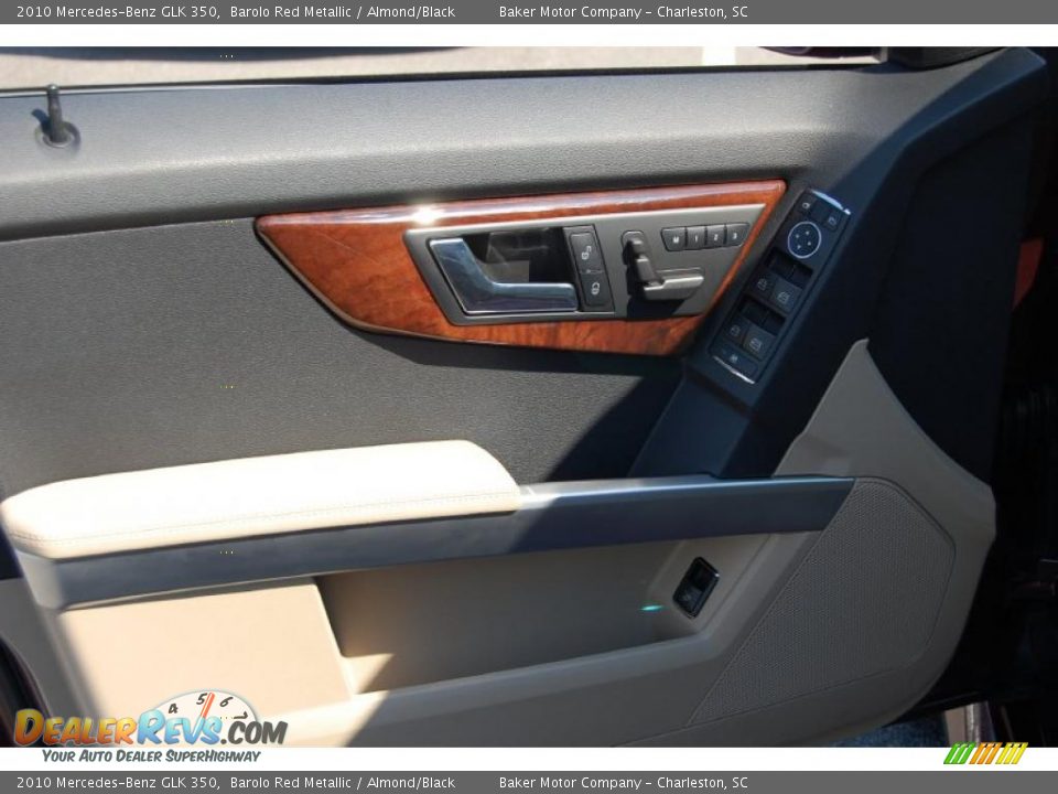 2010 Mercedes-Benz GLK 350 Barolo Red Metallic / Almond/Black Photo #7