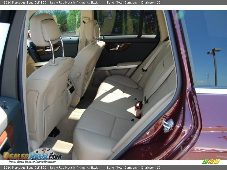 2010 Mercedes-Benz GLK 350 Barolo Red Metallic / Almond/Black Photo #8