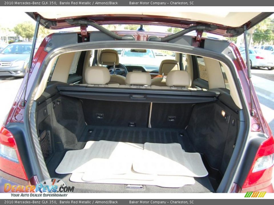 2010 Mercedes-Benz GLK 350 Barolo Red Metallic / Almond/Black Photo #9