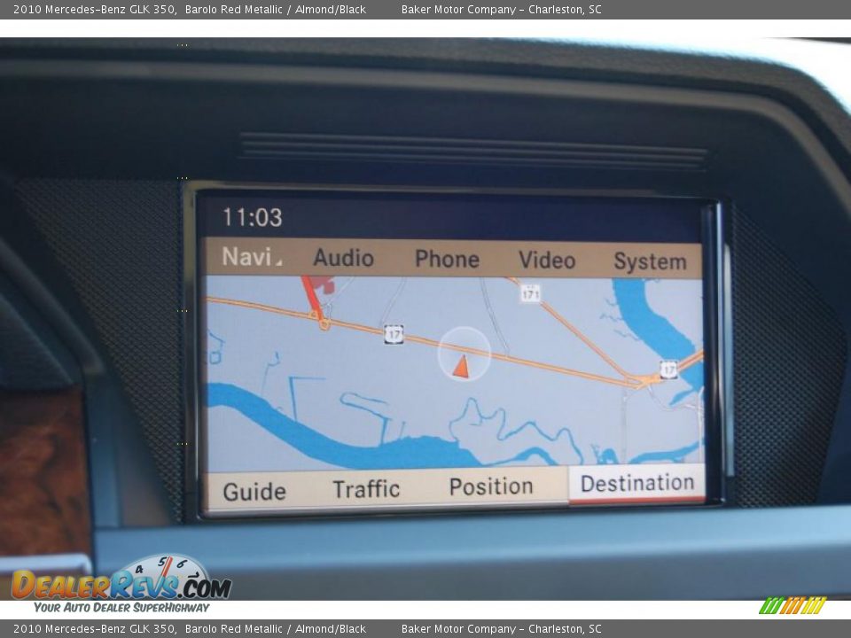 2010 Mercedes-Benz GLK 350 Barolo Red Metallic / Almond/Black Photo #23
