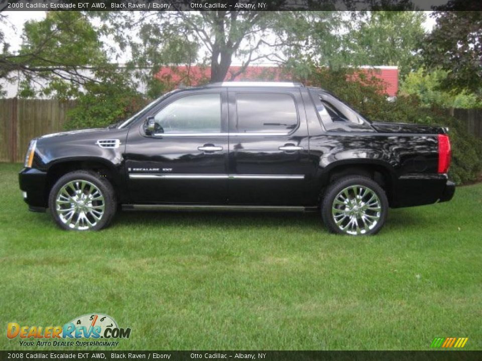 2008 Cadillac Escalade EXT AWD Black Raven / Ebony Photo #2
