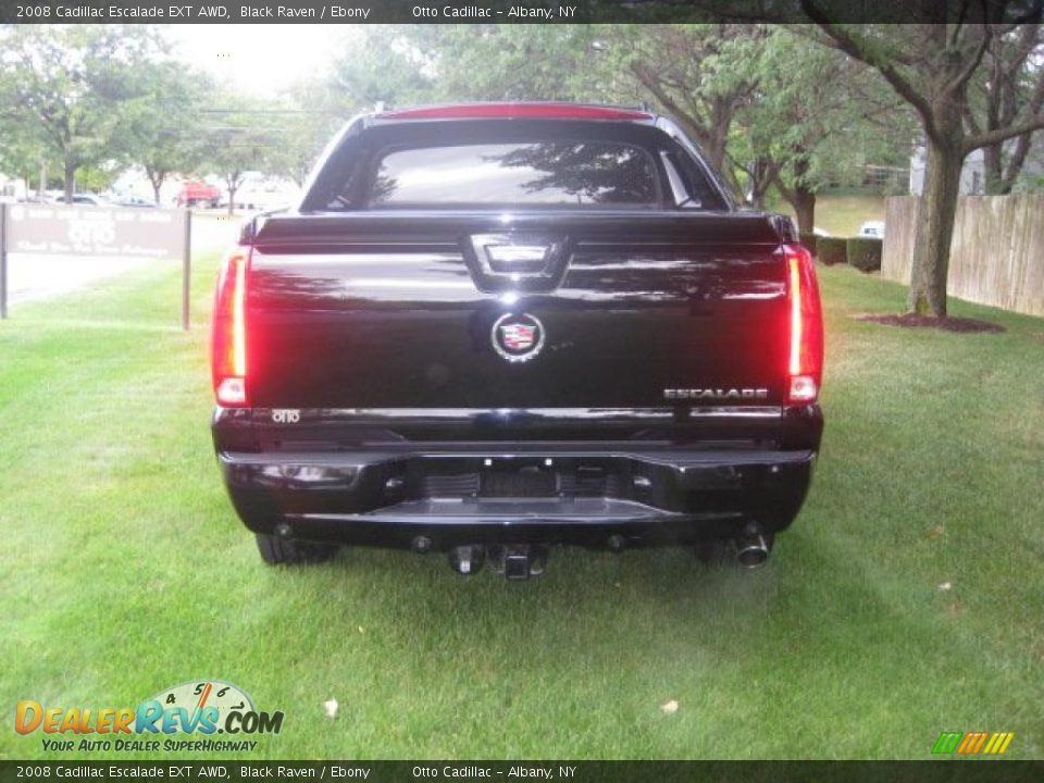 2008 Cadillac Escalade EXT AWD Black Raven / Ebony Photo #4
