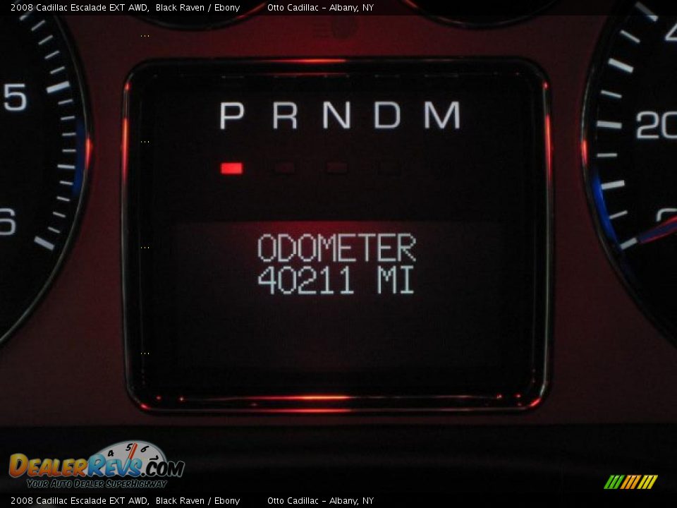 2008 Cadillac Escalade EXT AWD Black Raven / Ebony Photo #7