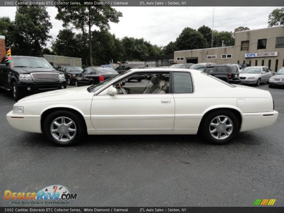 2002 Cadillac Eldorado ETC Collector Series White Diamond / Oatmeal Photo #3