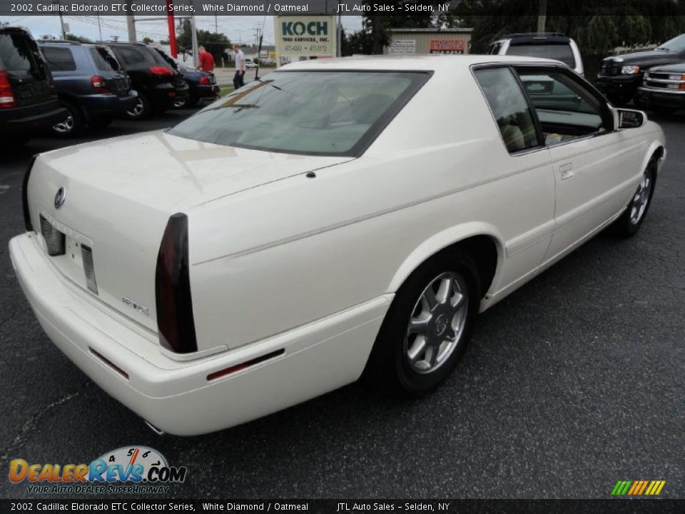 2002 Cadillac Eldorado ETC Collector Series White Diamond / Oatmeal Photo #6