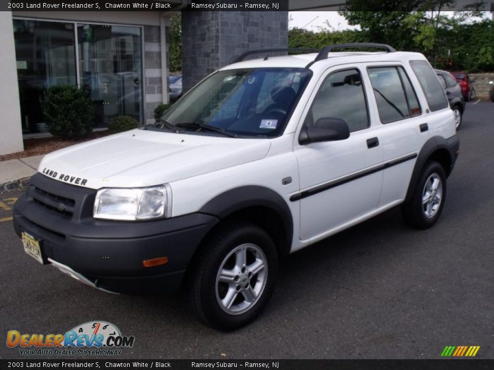 2003 Land Rover Freelander S Chawton White / Black Photo #4