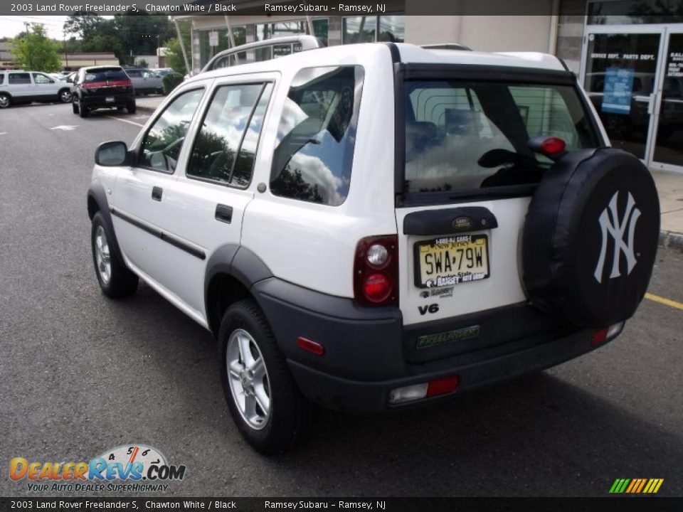 2003 Land Rover Freelander S Chawton White / Black Photo #8