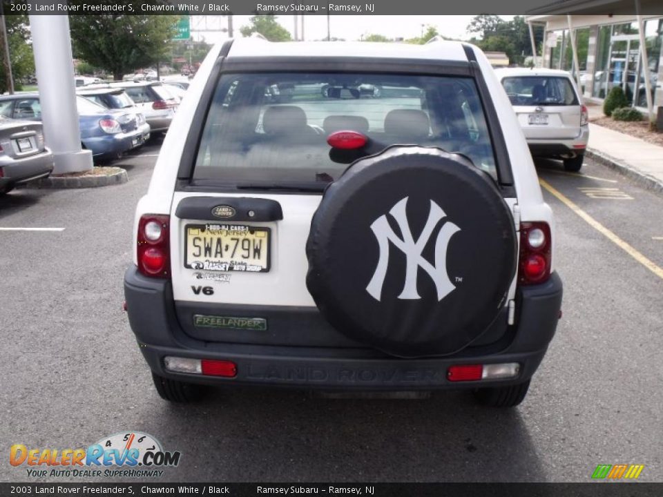 2003 Land Rover Freelander S Chawton White / Black Photo #9