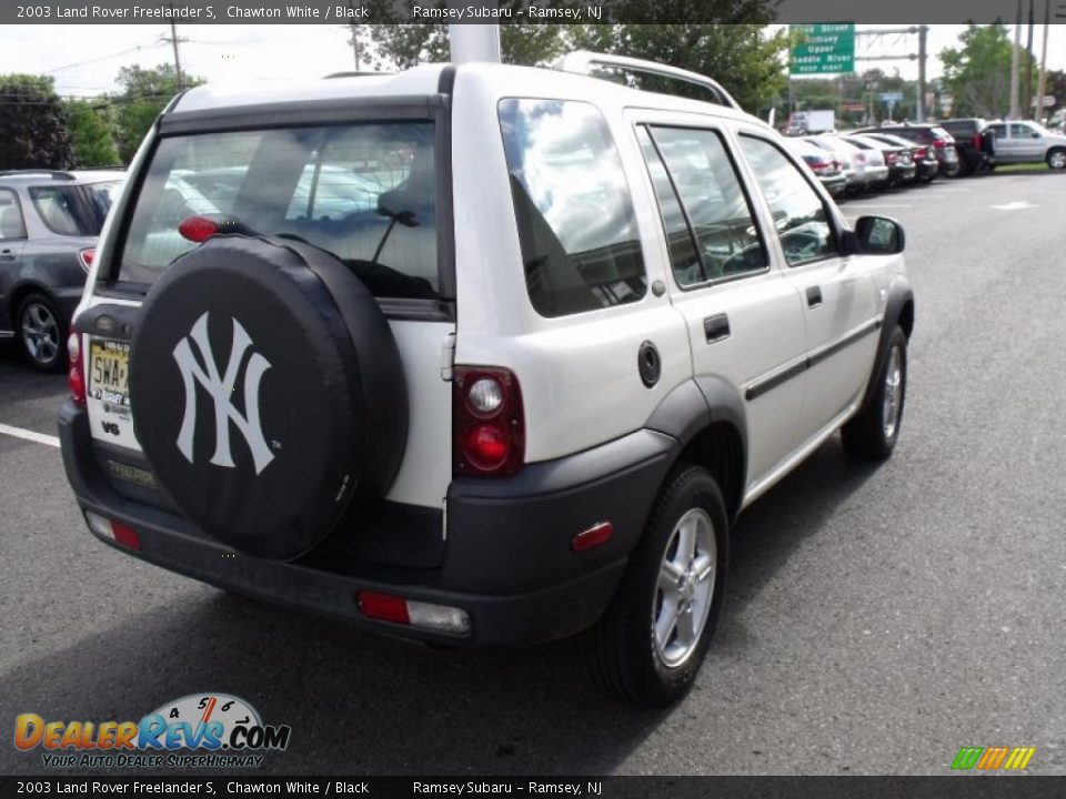 2003 Land Rover Freelander S Chawton White / Black Photo #10