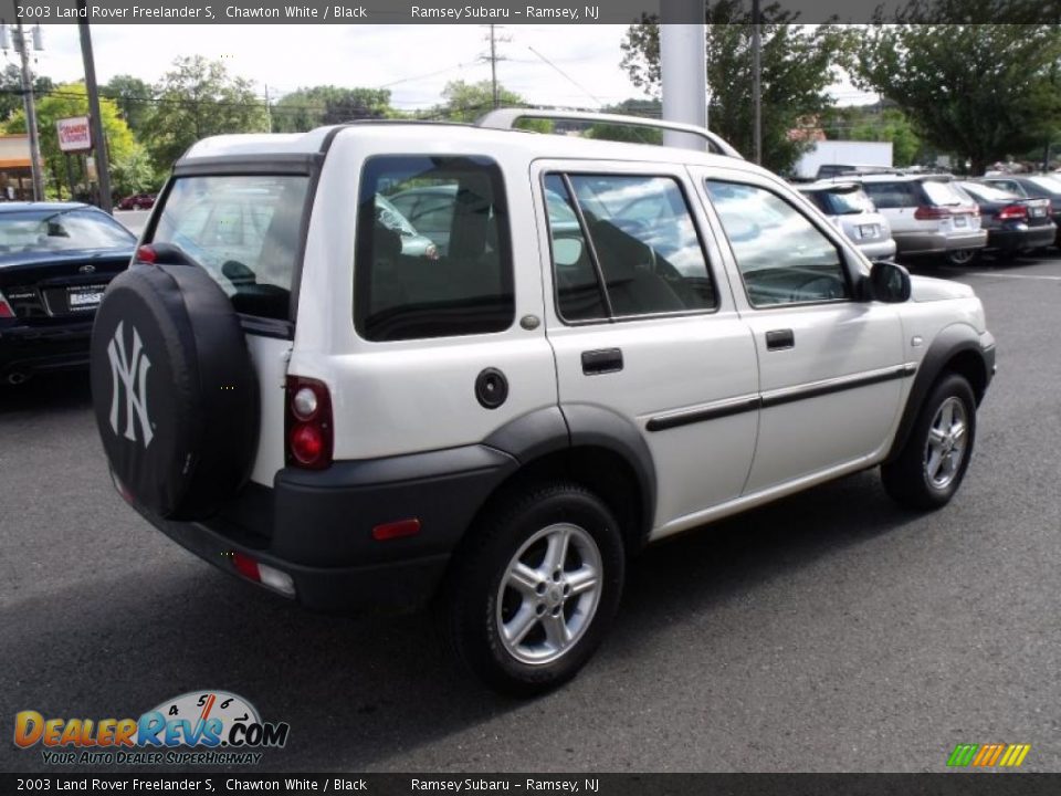 2003 Land Rover Freelander S Chawton White / Black Photo #11