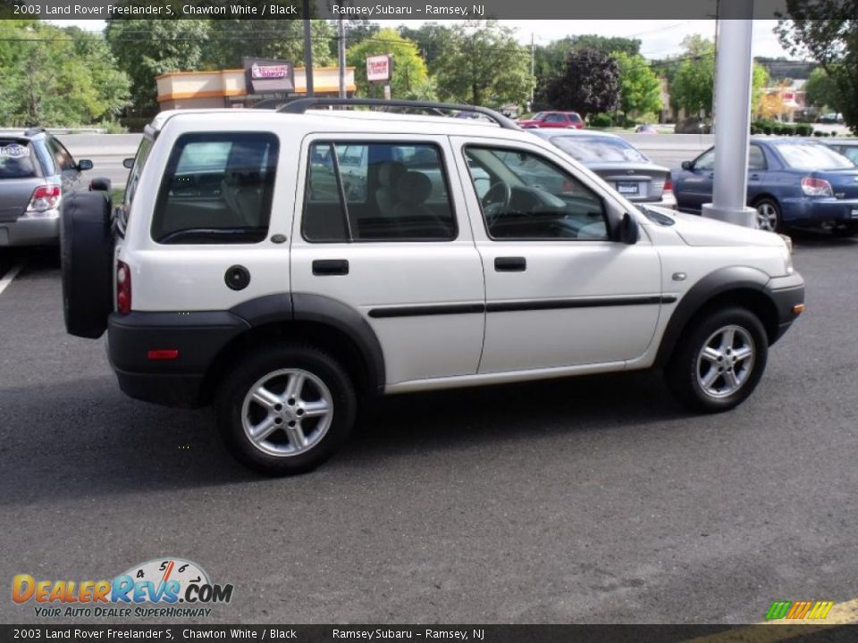 2003 Land Rover Freelander S Chawton White / Black Photo #12