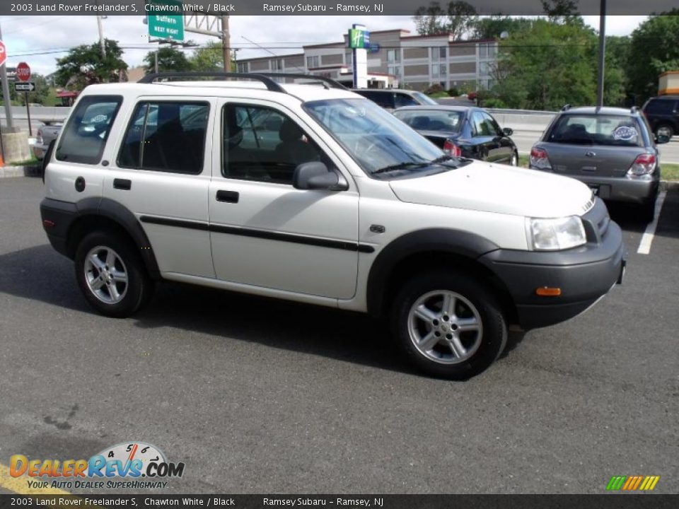 2003 Land Rover Freelander S Chawton White / Black Photo #14