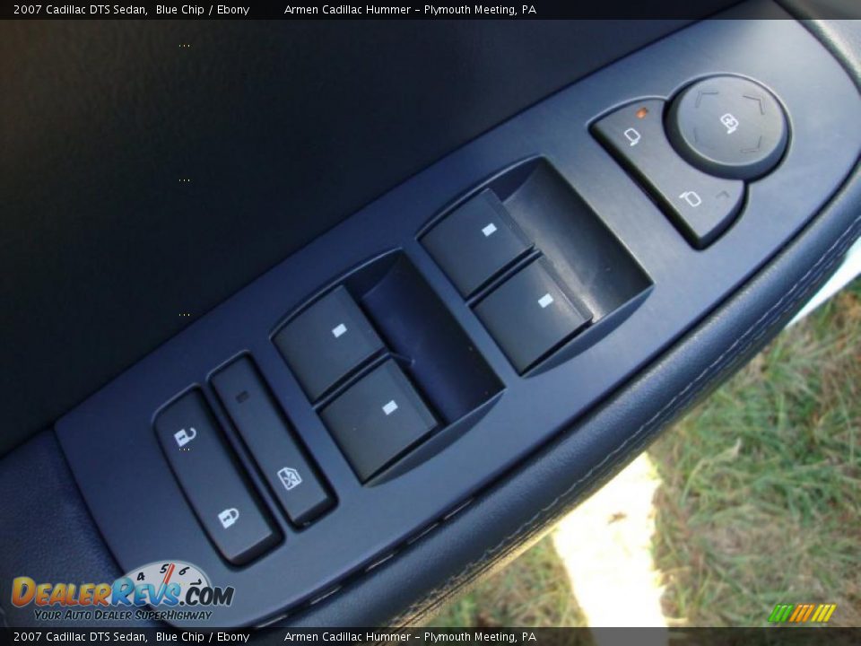 2007 Cadillac DTS Sedan Blue Chip / Ebony Photo #14