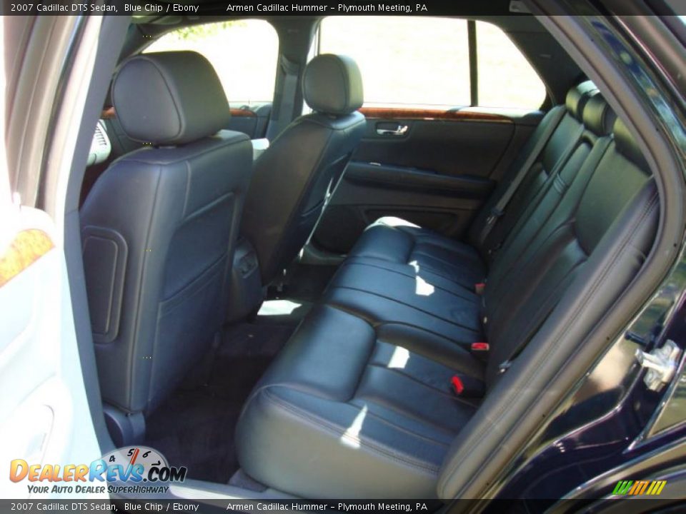 2007 Cadillac DTS Sedan Blue Chip / Ebony Photo #23