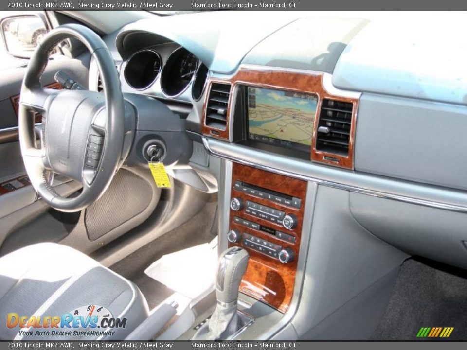 2010 Lincoln MKZ AWD Sterling Gray Metallic / Steel Gray Photo #9