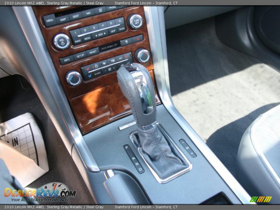 2010 Lincoln MKZ AWD Sterling Gray Metallic / Steel Gray Photo #17