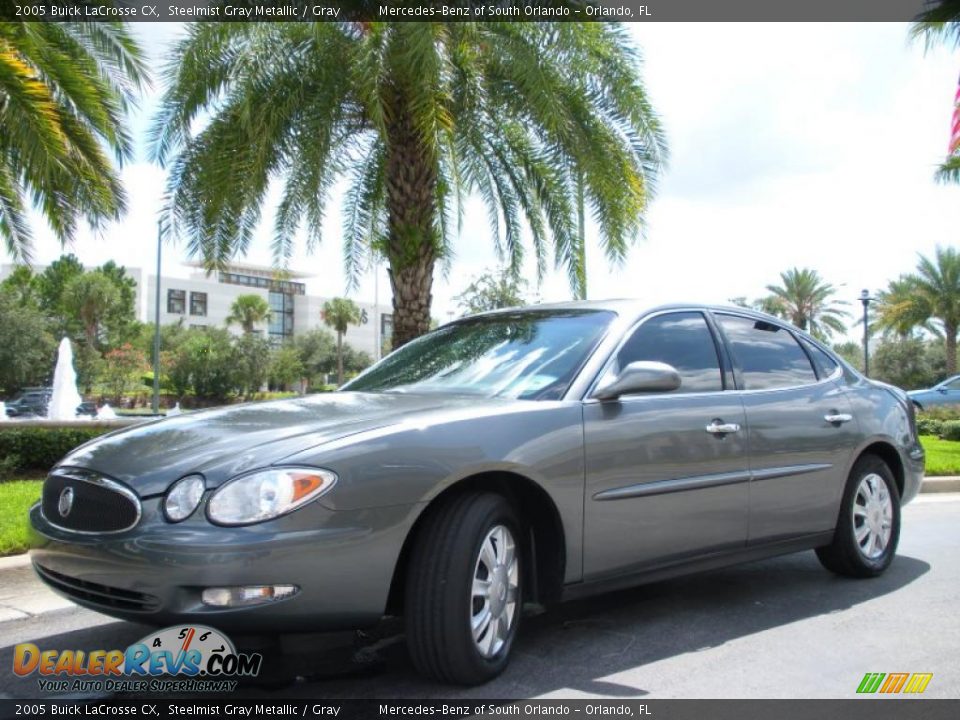 2005 Buick LaCrosse CX Steelmist Gray Metallic / Gray Photo #2