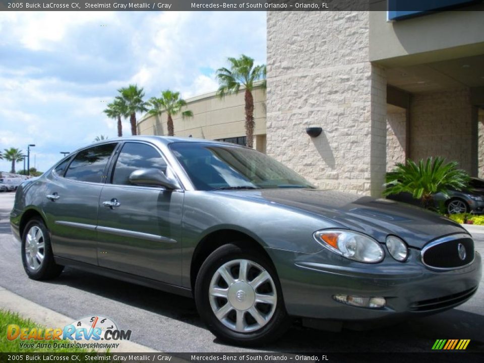 2005 Buick LaCrosse CX Steelmist Gray Metallic / Gray Photo #4