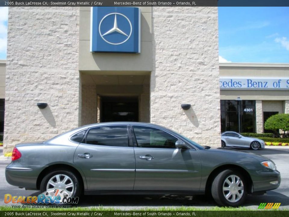 2005 Buick LaCrosse CX Steelmist Gray Metallic / Gray Photo #5