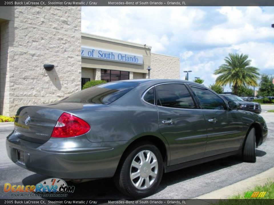 2005 Buick LaCrosse CX Steelmist Gray Metallic / Gray Photo #6