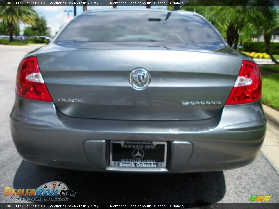 2005 Buick LaCrosse CX Steelmist Gray Metallic / Gray Photo #7