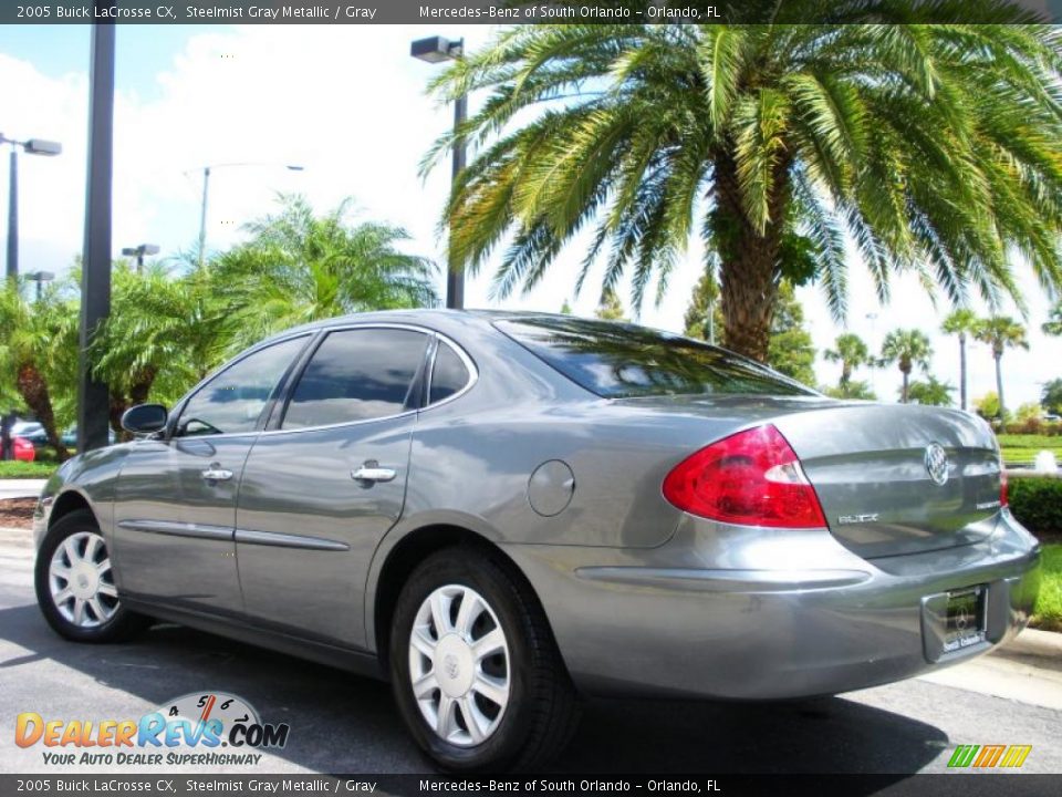 2005 Buick LaCrosse CX Steelmist Gray Metallic / Gray Photo #8