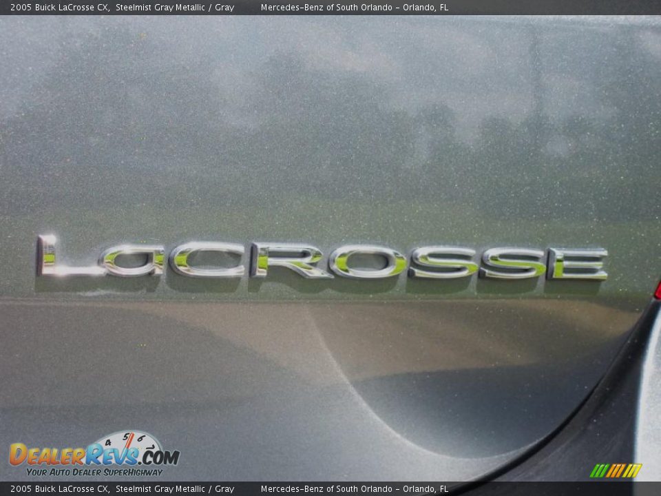 2005 Buick LaCrosse CX Steelmist Gray Metallic / Gray Photo #9