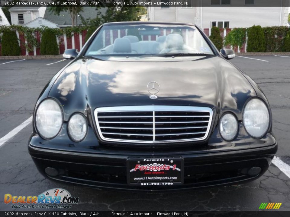 2002 Mercedes-Benz CLK 430 Cabriolet Black / Ash Photo #8