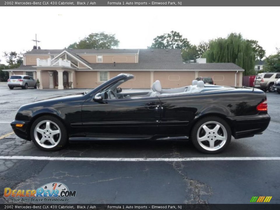 2002 Mercedes-Benz CLK 430 Cabriolet Black / Ash Photo #10