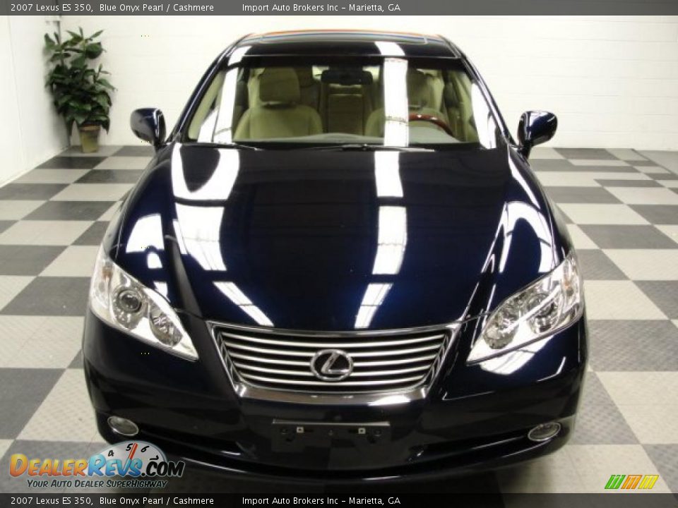 2007 Lexus ES 350 Blue Onyx Pearl / Cashmere Photo #5