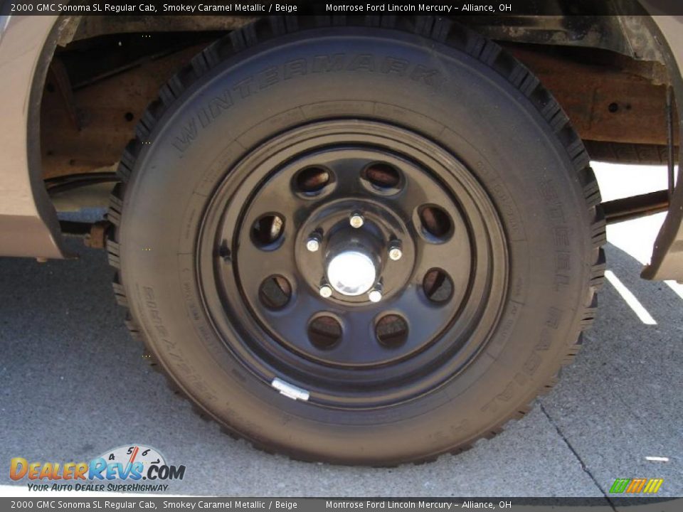 2000 GMC Sonoma SL Regular Cab Smokey Caramel Metallic / Beige Photo #11