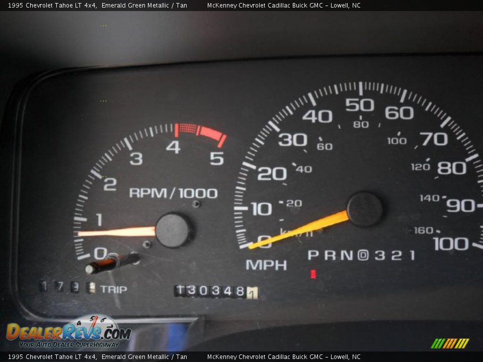 1995 Chevrolet Tahoe LT 4x4 Emerald Green Metallic / Tan Photo #12