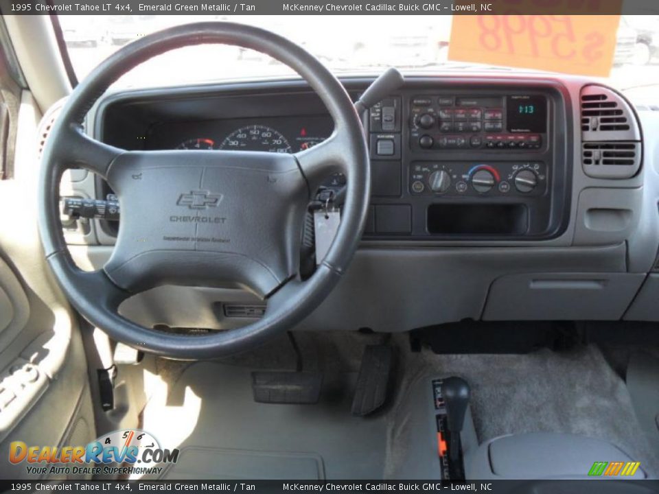 1995 Chevrolet Tahoe LT 4x4 Emerald Green Metallic / Tan Photo #14