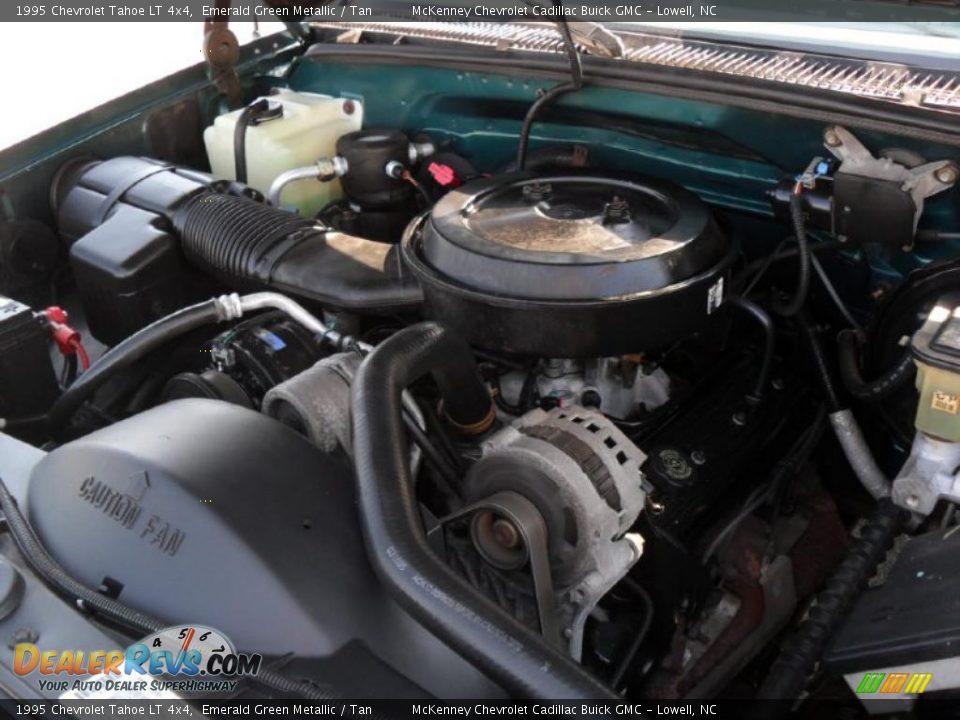 1995 Chevrolet Tahoe LT 4x4 Emerald Green Metallic / Tan Photo #23